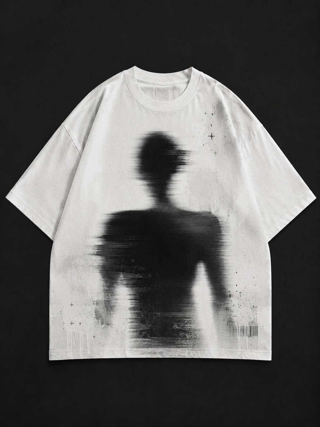 Phantom Glitch Oversized T-Shirt