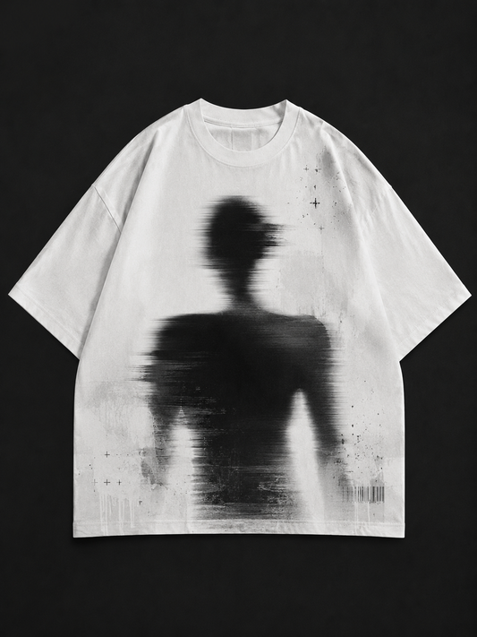 Phantom Glitch Oversized T-Shirt